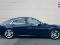 Used Mercedes S350 AMG line 258 HP (189 kW) 2016 Blue Sedan