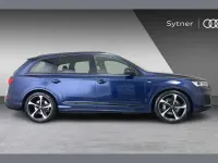 Used Audi Q7 Black Edition 334 HP (245 kW) 2022 Blue SUV