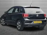 Begagnad VW Polo Match 95 HK (69 kW) 2020 Svart Halvkombi