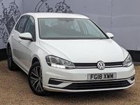Used VW Golf VII SE 110 HP (80 kW) 2018 White Hatchback