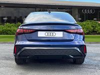 New Audi A3 Black Edition 2025 Blue Sedan