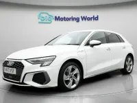 Used Audi A3 Sportback e-tron S-Line 2021 White Hatchback