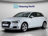 Used Audi A3 Sportback Sport 150 HP (110 kW) 2019 White Hatchback