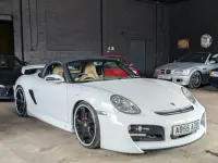 Used Porsche Boxster Sport 240 HP (176 kW) 2005 White Cabriolet