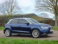 Used Audi A1 Sportback S-Line 2015 Blue Hatchback