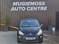 Used Ford Ka Zetec 69 HP (50 kW) 2016 Black Hatchback