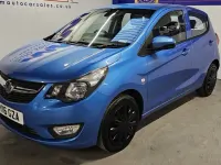 Used Vauxhall Viva 75 HP (55 kW) 2016 Blue Hatchback