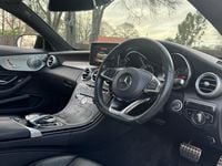 Used Mercedes C200 AMG line 2017 White Coupe