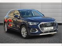 Used Audi Q3 Sport 150 HP (110 kW) 2022 Navarra blue SUV
