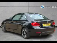 Used BMW 218 Sport Line 148 HP (108 kW) 2018 Black Coupe