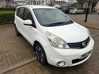 Used Nissan Note Acenta 2012 White Hatchback