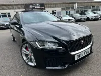 Used Jaguar XF S 300 HP (220 kW) 2017 Black Sedan