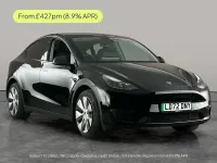 Used Tesla Model Y Long Range AWD 378 kW (514 HP) 2022 Black SUV