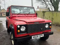 Used Land Rover Defender 1993 Red SUV