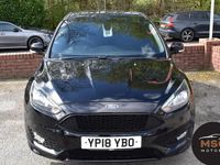 Used Ford Focus ST-Line X 140 HP (102 kW) 2017 Black Hatchback