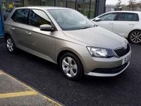 Used Skoda Fabia SE 90 HP (66 kW) 2017 Beige Hatchback