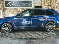 Used Audi Q7 Black Edition 286 HP (210 kW) 2020 Blue SUV