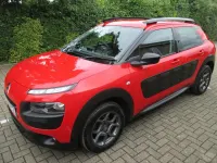 Used Citroën C4 Cactus Feel 82 HP (60 kW) 2017 Red Hatchback