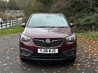 Used Vauxhall Crossland X S 99 HP (72 kW) 2018 Red SUV