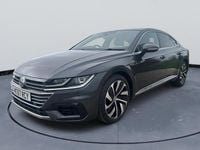 Used VW Arteon R-line 150 HP (110 kW) 2018 Grey Hatchback