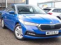 Used Skoda Octavia SE Technology 113 HP (83 kW) 2022 Blue Hatchback