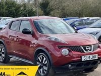 Used Nissan Juke N-TEC 110 HP (80 kW) 2014 Red SUV