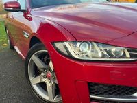 Used Jaguar XE R-Sport 2017 Red Sedan