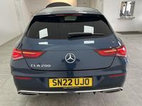 Used Mercedes CLA200 AMG line 2022 Blue Estate