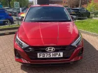 Used Hyundai i20 N Line 100 HP (73 kW) 2025 Dragon red Hatchback