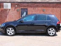 Used VW Golf VII Edition 110 HP (80 kW) 2016 Black Hatchback