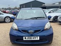 Used Toyota Aygo 67 HP (49 kW) 2008 Blue Hatchback