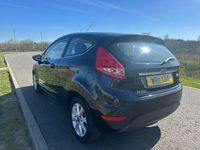 Used Ford Fiesta Zetec 2011 Black Hatchback