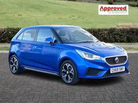 Used MG MG3 Excite 106 HP (77 kW) 2019 Blue Hatchback