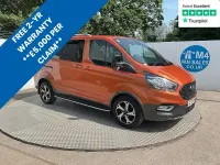 Used Ford Transit Custom Active 170 HP (125 kW) 2022 Orange Van