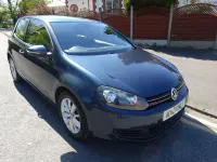 Used VW Golf VI Match 105 HP (77 kW) 2011 Blue Hatchback