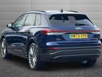 Used Audi Q4 e-tron Advanced 219 kW (299 HP) 2023 Navarra blue SUV
