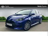 Used Toyota Yaris 113 HP (83 kW) 2023 Blue Hatchback