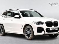 Used BMW X3 M Sport 187 HP (137 kW) 2021 White SUV