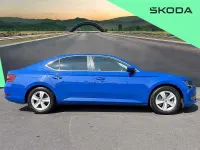 Used Skoda Superb SE L Executive 150 HP (110 kW) 2019 Blue Hatchback