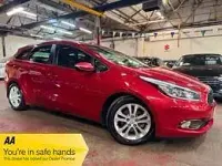 Used Kia Ceed Sportswagon 126 HP (92 kW) 2013 Red Estate