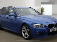 Used BMW 320 M Sport 184 HP (135 kW) 2019 Blue Estate