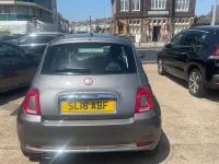 Used Fiat 500 Lounge 69 HP (50 kW) 2019 Red Hatchback
