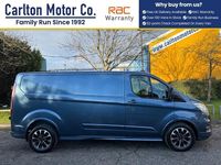 Used Ford Transit Custom Sport 185 HP (136 kW) 2021 Blue Van
