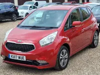Used Kia Venga 123 HP (90 kW) 2017 Red Hatchback