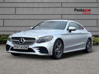 Used Mercedes C200 AMG Line Premium 180 HP (132 kW) 2019 Silver Coupe