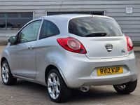 Begagnad Ford Ka Titanium 2012 Silver Halvkombi