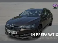 Used Skoda Superb 214 HP (157 kW) 2020 Brown Estate