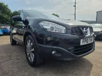 Used Nissan Qashqai +2 N-TEC 2010 Black SUV