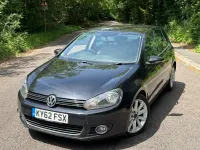 Used VW Golf VII GT 2012 Black Hatchback