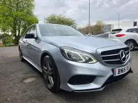 Usado Mercedes E350 AMG 258 HP (189 kW) 2015 Prateado Sedan